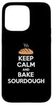 iPhone 15 Pro Max Funny Keep Calm And Bake Sourdough Baking Lover Case