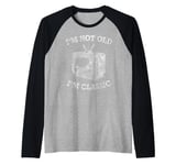 I'm Not Old I'm Classic TV Set Television Cathode-Ray Tube Raglan Baseball Tee