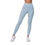 Johaug ATH Soft Tights Dame Light Blue, L