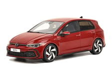 OT405 VW Volkswagen Golf 8 GTI Red Otto 1/18