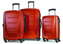 Samsonite Winfield 2 Valise Rigide à roulettes pivotantes, Orange, 3-Piece Set (20/24/28), Winfield 2 Valise Rigide avec roulettes pivotantes