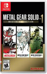 Metal Gear Solid: Master Collection Vo1. 1 for Nintendo Switch [New Video Game]