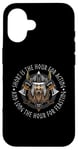 iPhone 16 Short Is The Hour For Acting Norse Viking Norse Mythology Case