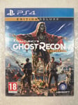 GHOST RECON WILDLANDS - EDITION DELUXE PS4 FR NEW (GAME IN ENGLISH/FR/ES/DE/IT/P