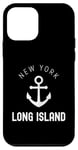 iPhone 12 mini Long Island New York Vintage LI NY Anchor Established 1640 Case