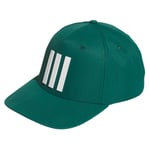 adidas Golf Mens 2024 Tour Hat 3 Stripe Cap - Collegiate Green - One Size