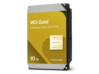 Wd Gold - Hårddisk - 10 Tb - Intern - 3,5" - 7200 Rpm