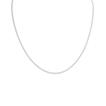 Tunt Silver Kedjehalsband Halsband Kedja Länk Silver 1,8mm silver