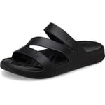 Crocs Femme Getaway Strappy, Noir, 39/40 EU