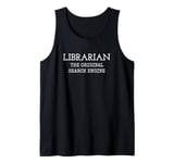 Librarian The Original Search Engine Funny Librarian Tank Top