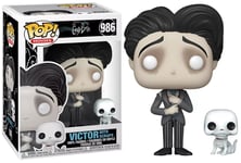 TIM BURTON'S CORPSE BRIDE VICTOR WITH SCRAPS 3.75" POP VINYL FIGURE FUNKO 986