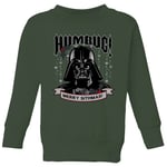 Star Wars Darth Vader Humbug Pull de Noël pour enfants - Vert Forêt - 7-8 ans - Forest Green