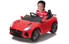 Jamara Jaguar F-Type Svr, 3 År, 4 Hjul, Sort, Rød