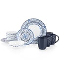 Corelle Portofino 16-Piece Dinnerware Set, Service for 4