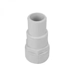 Adaptateur à visser 1-1/2 - emboîter Diam 32/38 mm pour tuyau flottant de piscine - Blanc - Linxor