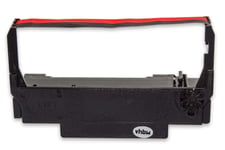 ruban, ruban en nylon, bande d'encrage vhbw de type ERC-38 B/R, ERC-30, ERC-34 pour imprimante matricielle Hyundai HD 7000.