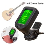 For Ukulele Violin LCD Clip-On Digital Chromatic For Bass Guitar Electric Tuner