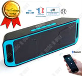 Enceinte bluetooth portable sans fil usb ordinateur haut-parleur puissant pc studio iphone samsung pas cher original carte tf