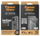 PanzerGlass - Apple IPhone 2023 6.7" Pro Max HardCase D3O + Pro Max Ultra Wide Fit (Bundle)