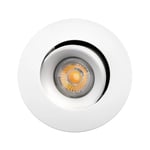 SG Armaturen Junistar Bio Downlight Hvit, 2700K, 5W, 8 stk - 3231294