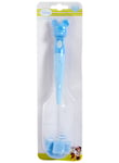 Disney Baby Bottle & Nipple Cleaning Brush Blue Mickey Mouse Bristles Sponge