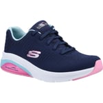 Skechers Womens Skech-Air Extreme 2.0 149645-Nvlb Navy/Light Blue Lace Up Shoe