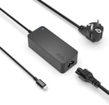 65W USB C Chargeur Adaptateur pour Lenovo Thinkpad X1 Carbon Gen 5 6 7 8, Thinkpad X1 Yoga Gen 2 3 4 ThinkPad S2 Yoga Gen 7 ADLX65UDGU2A Type-C Alimentation pour PC Ordinateur Portable.[G1092]