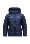 Peak Performance Jr Helium Down Hood Jacket Blå