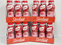 SlimFast Meal Replacement Ready To Drink Shake Strawberry 24 X 325ml | BBE 08/24