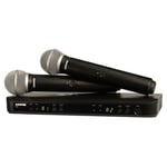 Kit Microphones Shure Blx Série Blx288E Pg58 M17 Noir