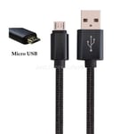 2M Extra Long Strong Micro USB CHARGER Cable For XBOX ONE / PS4 Controllers Pads