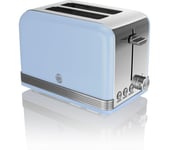 Swan ST19010BLN 2-Slice Toaster - Blue, Blue