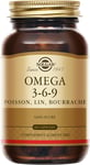 Solgar Omega 3-6-9 - Cardiovasculaire - Acides Gras - Poisson, Lin, Bourrache -