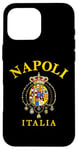 Coque pour iPhone 16 Pro Max Drapeau de l'Empire romain de Naples - Souvenir de l'Italie - Drapeau Napoli