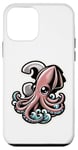 Coque pour iPhone 12 mini Turning 3 Years Old Squid Fête d'anniversaire 3ème garçon Bday Girl