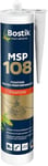 MSP 108 - Mastic de Fixation Hautes Performances - Formule MS Polymères - Intérieur/Extérieur - Maintien Immédiat - Sans Solvant et Sans Isocyanate - Couleur : Blanc - 1 Cartouche 290 ml