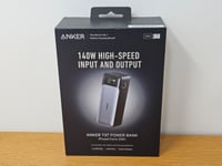 Anker 737 Power Bank, 24,000mAh 3-Port Portable Charger + 140W Charging Cable(12