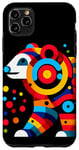 Coque pour iPhone 11 Pro Max Minimalisme géométrique Illustration moderne Binturong Art