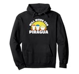 Will Work For Piragua Shaved Ice Fruit Puerto Rico Pullover Hoodie