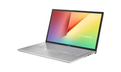 ASUS VivoBook 17 X712EA-AU221T - Intel Core i5 - 1135G7 / jusqu'à 4.2 GHz - Windows 10 Home - Carte graphique Intel Iris Xe - 8 Go RAM - 512 Go SSD NVMe - 17.3" 1920 x 1080 (Full HD) - Wi-Fi 5 - argent transparent