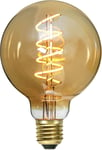 LED E27 Glob 95mm Spiral Amber 2000K 150lm 3,2W(15W)