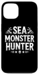 Coque pour iPhone 13 Citation amusante de plongée Sea Monster Hunter