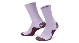 Chaussettes nike trail run crew violet