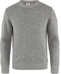 FJÄLLRÄVEN Men's Övik Nordic Sweater M Sweatshirt, Grey, L UK