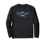 Batman Two Gargoyles Logo Long Sleeve T-Shirt