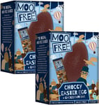 Moo Free Dairy Free Original Organic Easter Egg with Choccy Chum Surprise Pack 2