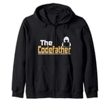 The Codefather! Computer Programmer Incorrect Coding Zip Hoodie