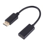 Adaptateur DisplayPort (DP) Vers HDMI Cable Adaptateur de Convertisseur de Câble DP Displayport Mâle Vers HDMI Femelle