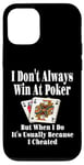 Coque pour iPhone 12/12 Pro C'est drôle de ne pas toujours gagner au poker Card Game Game Game Game Game Night