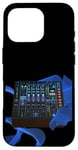 Coque pour iPhone 16 Pro Disc Jockey Space Age Console de mixage audio Mix DJ